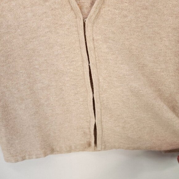 Armani Exchange Marino Wool Blend Cardigan Sweater Hook Closure Womens Medium - Picture 7 of 10